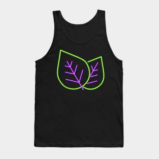 Leaves Line Light Tank Top